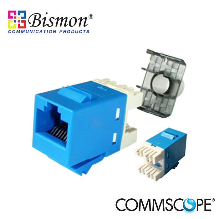 Commscope-Cat-6-Modular-Jack-RJ45-SL-Series-Blue-color